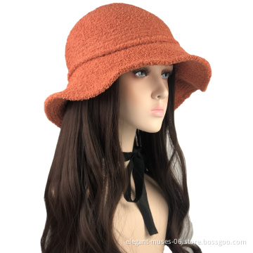 Wholesale hot selling	 hat wig jewish fall  braid wig winter hat  women wig hats hair extensions